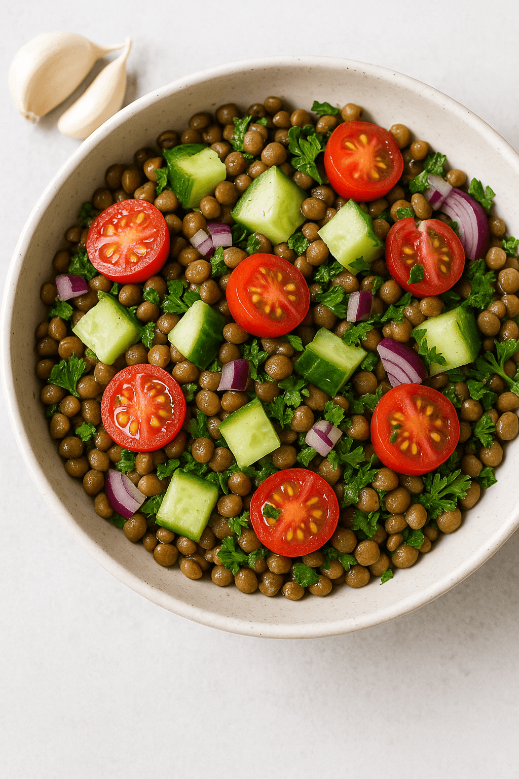 Mediterranean Lentil Salad