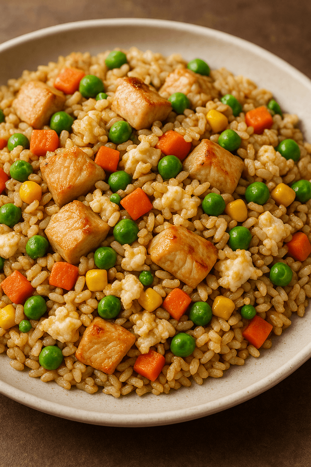 Chicken & Egg White Fried Rice
