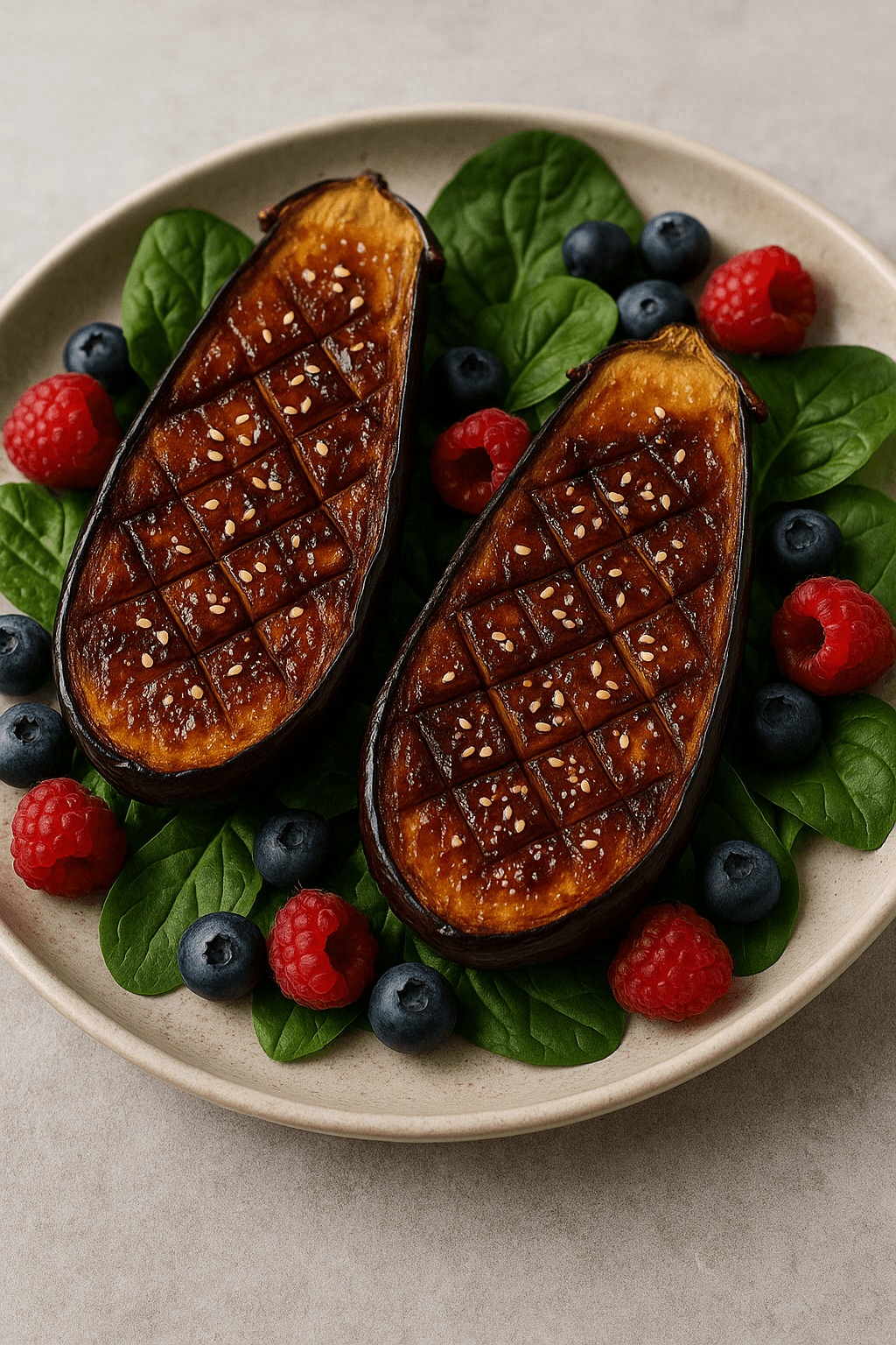 Miso-Glazed Eggplant