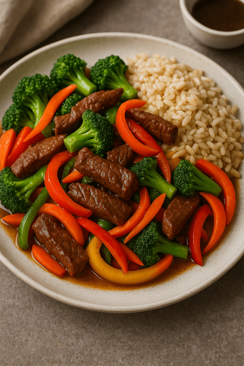 Lean Beef & Vegetable Stir-Fry